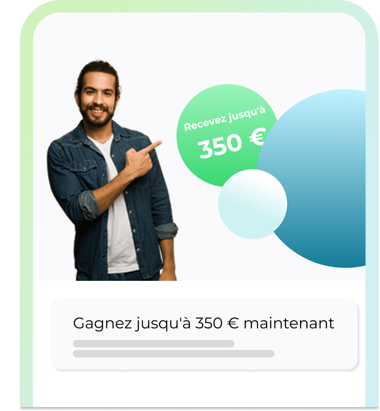 Landingpages Smartphone-Mockup mit Hauptansicht